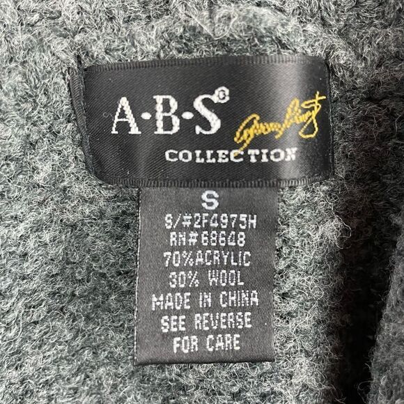 ABS Collection Wool Blend Cardigan Sweater Size S EUC - Picture 7 of 7